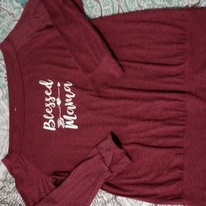 Long sleeve Mom shirt